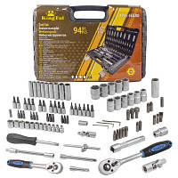 Набір інструментів 94 пр.1/2'', 1/4'' (6 гр.) (4-22 мм) KT-4941-5EURO