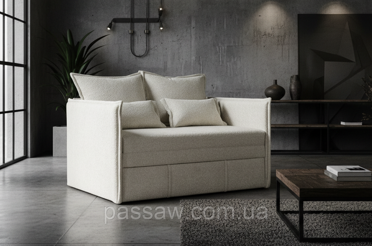 Диван-ліжко ДЖЕРСІ викочування 120, фото 1