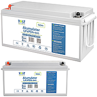 LiFePo4 BMS 150Ач 25.6В 150A необслуживаемый аккумулятор для лодки, кемпера VOLT POLSKA