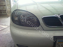 Установка биксеноновых линз G5 с покраской накладок на Daewoo Lanos 6