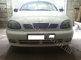 Установка биксеноновых линз G5 с покраской накладок на Daewoo Lanos