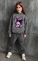 Теплі дитячі костюми Куроми на флісі -  дівчинці сподобається з першого погляду!