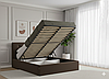 М’яке ліжко Катрін з підйомним механізмом, фото 4