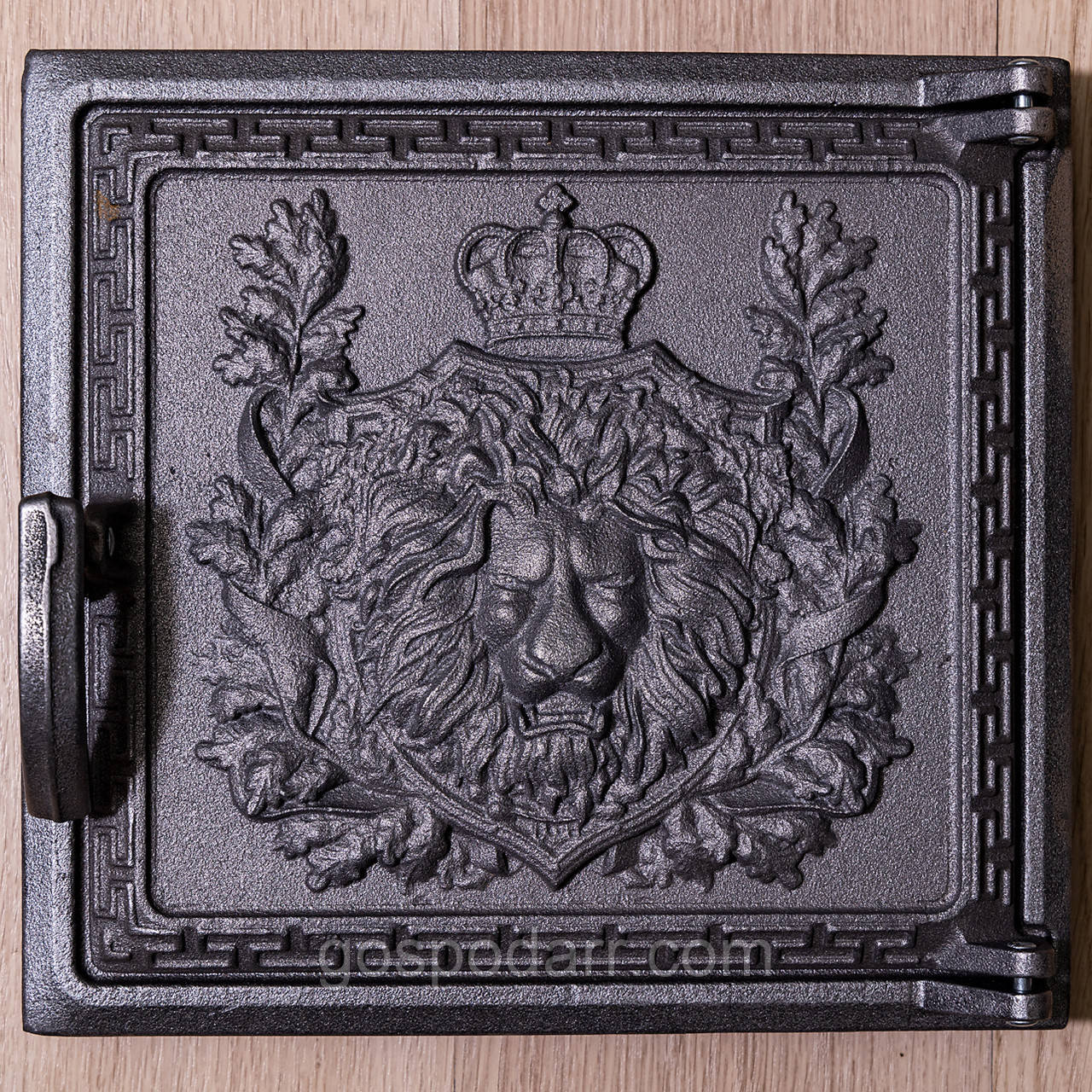 Дверцята чавунна топкова Т2 ЛЕВ 270х290 мм, фото 1