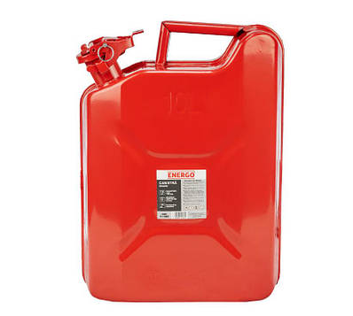 Металева каністра для палива Energo 10 літрів