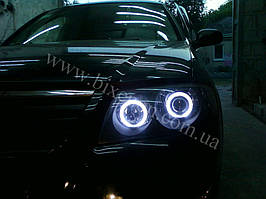 Установка биксеноновы линз G5 с глазами с покраской накладок на Nissan Almera 6