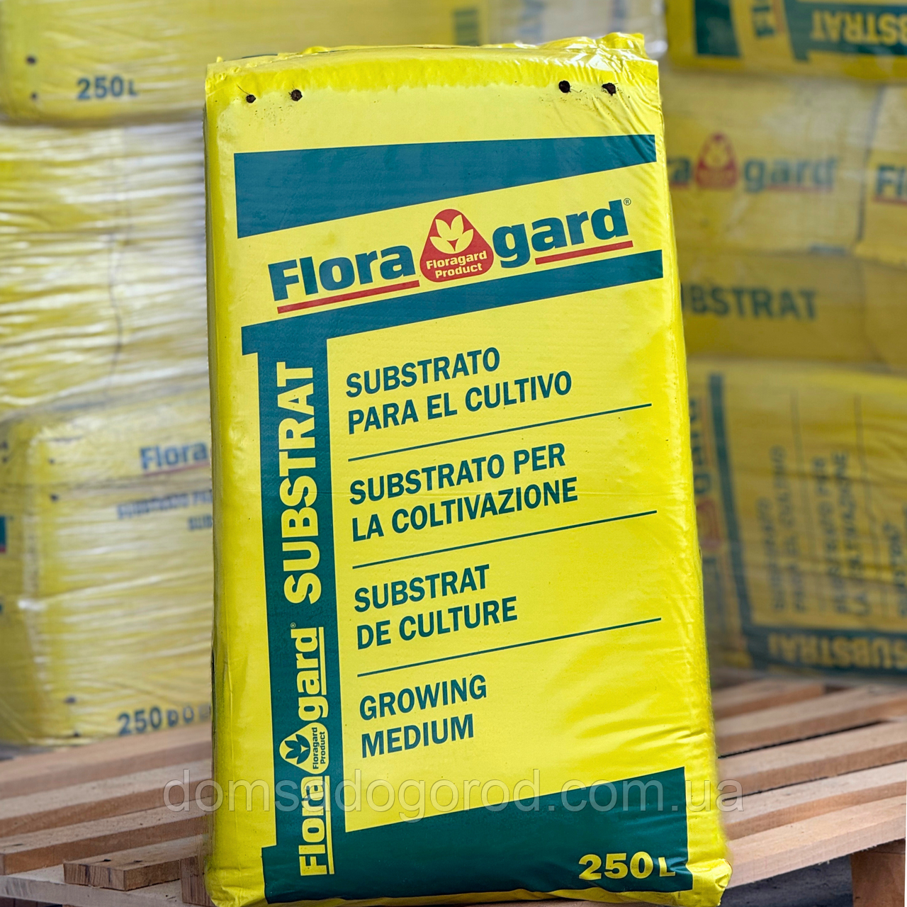 Торфяний субстрат Floragard  |  ФЛОРАГАРД Pot Medium — Coarse 250 л