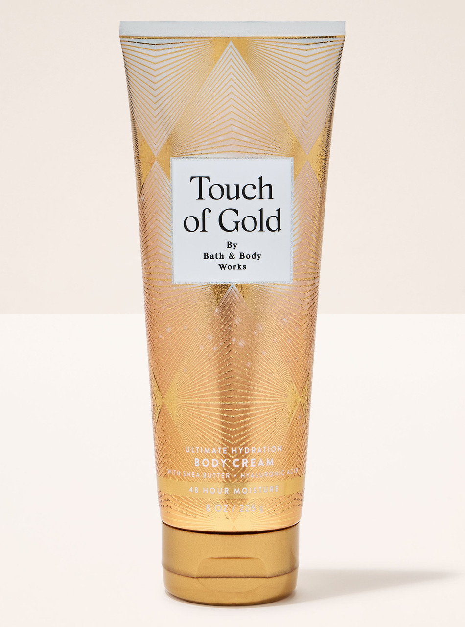 Крем для тіла Bath & Body Works — Touch of Gold Ultimate Hydration Body Cream / 226 г, фото 1