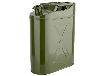 Каністра сталева BERIL для транспорутвання і зберігання, 10 літрів