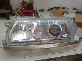 Установка биксеноновых линз G5 на Nissan Primera P10 1