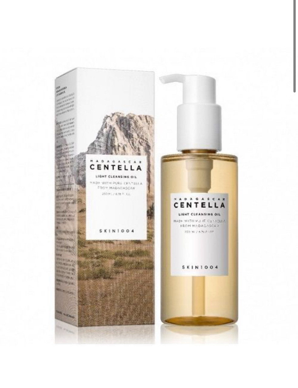 Легка очищувальна олія з екстрактом центелли азіатської SKIN1004 Madagascar Centella Light Cleansing Oil,, фото 1