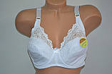 Бюстгальтер Yalisi без поролону чашка E Білий, фото 2