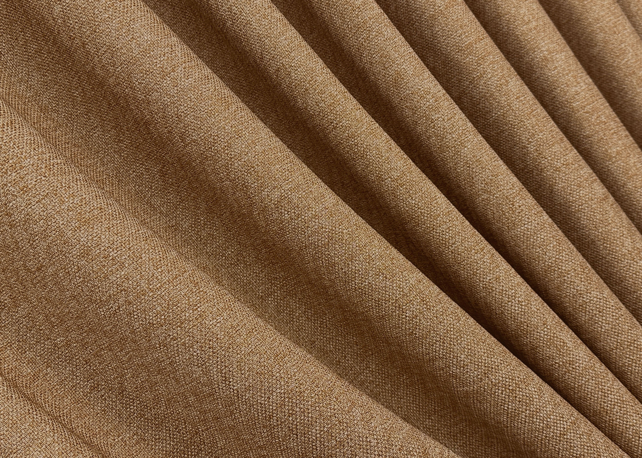 Шторна тканина преміум класу льон фактурний, колекція “ELEMENTA”. Колір світло-коричневий. Код 1865ш, фото 1
