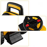 Каталка-мінi екскаватор для дітей від 1 до 3 років, жовтого кольору, фото 3