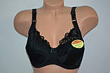 Бюстгальтер Yalisi 8124 без поролону чашка DD Чорний , фото 2