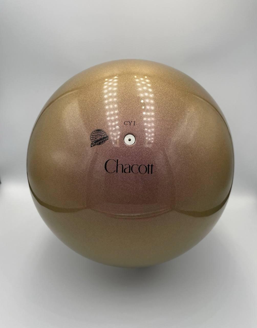 М'яч Chacott Glossy 18,5 см 746 Grayish Rose для гімнастики, фото 1