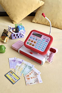 Каса дитяча 5963 A з калькулятором та сканером
