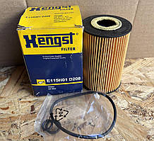 Фільтр оливний HENGST E115H01D208 (Картридж, Mercedes-Benz)