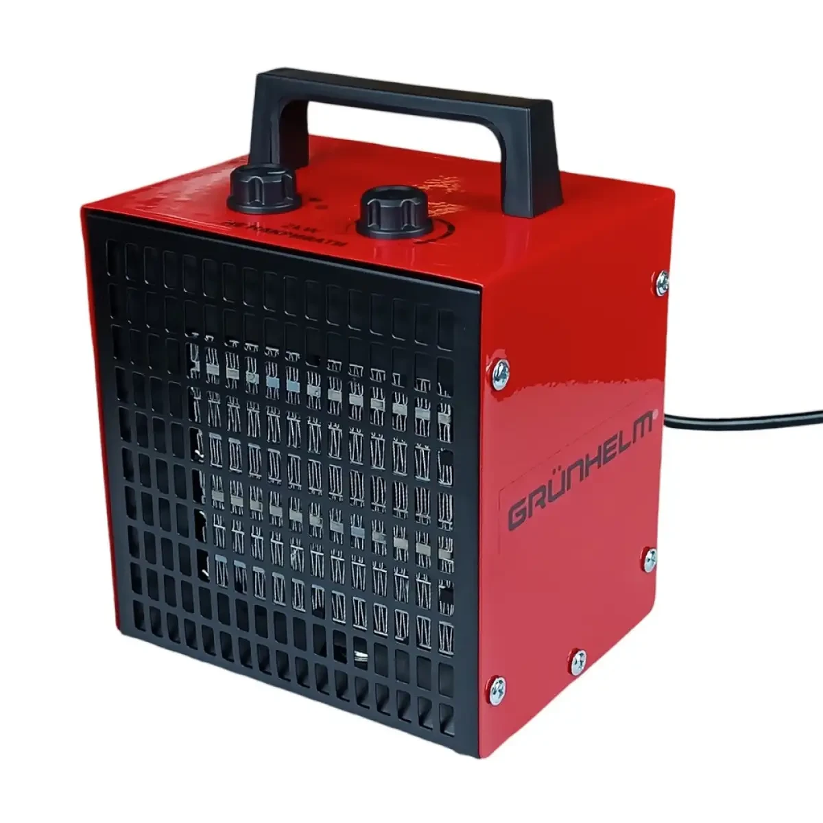 Теплова гармата електрична - РТС-2000D (2.0кВт, 220В) (GRUNHELM)