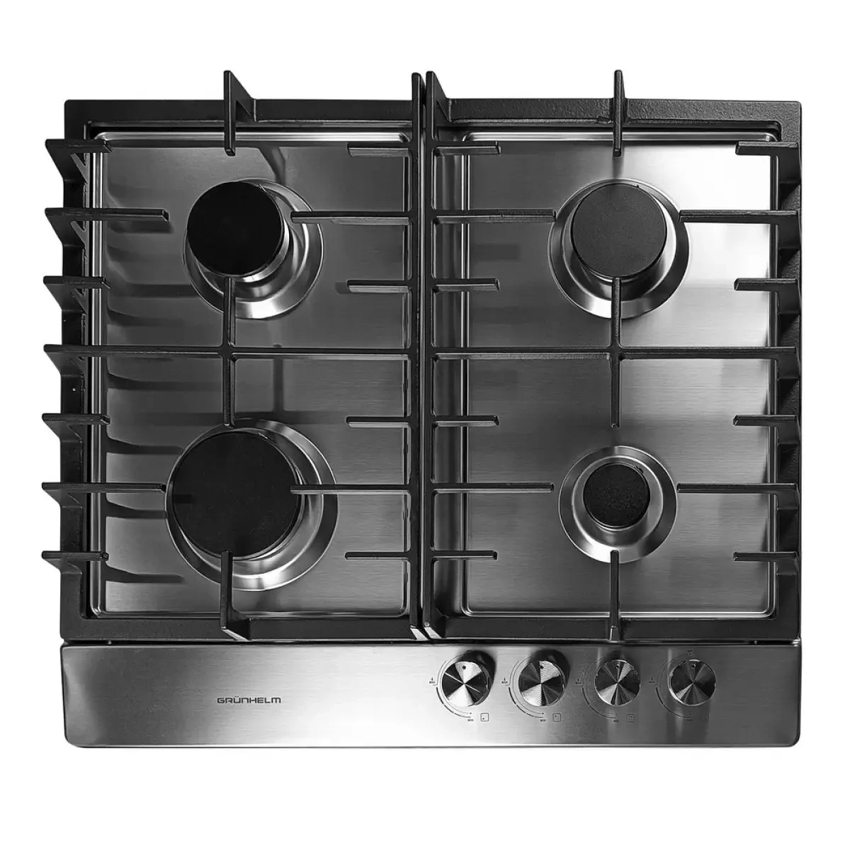 Варильна поверхня GHI 0427 MI газ нерж + чавун GRUNHELM