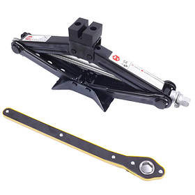 Домкрат-ромб з тріскачкою 2 т/гумова подушка "Milex" PS-G20001/104-385мм (8шт/ящ)