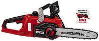 Цепная пила Einhell FORTEXXA 18/30 Li-Solo чёрный минималистичный дизайн с бесщеточным двигателем