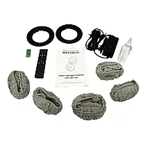 Робот для миття вiкон GRH-RD1-11W (білий, круглий, 3 режими, 30 мл) GRUNHELM, фото 4