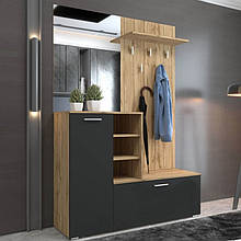 Передпокій Ветланда з ДСП  Gerbor Дуб тахо/Антрацит