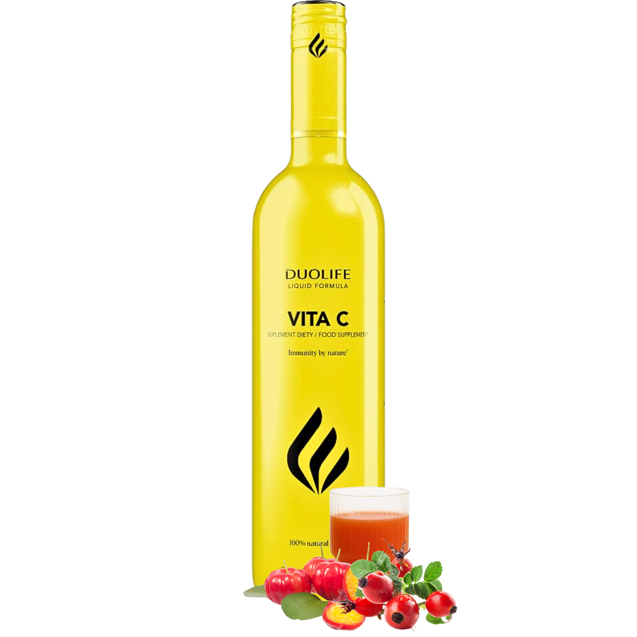 DuoLife Vita C натуральний рідкий вітамін C для імунітету 750 мл