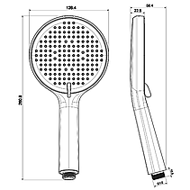Душовий набір Devit 120770, хром, фото 5