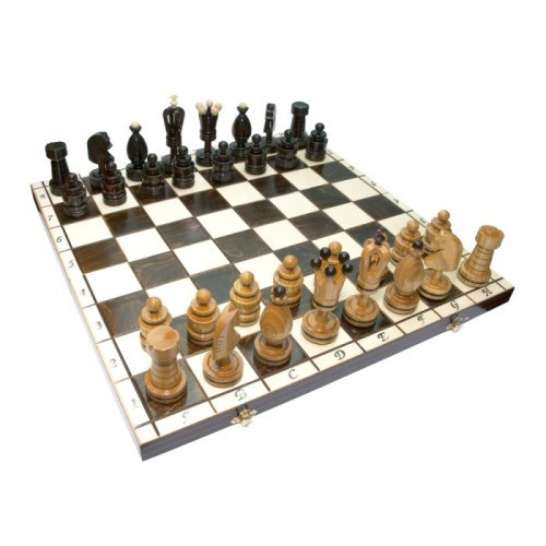 Шахи Madon Королівські великі інкрустовані 49.5х49.5 см (с-107), фото 1