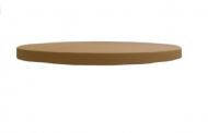 Столешница круглая цвет коричневый диаметр 70 см