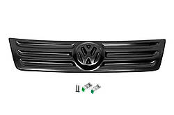 Зимова накладка на Volkswagen Caddy 3 2004-2010 Фольксваген Кадді (Верхня глянцева на решітку з кріпленнями)