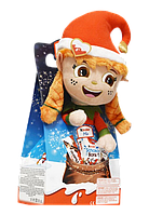 Новогодний набор сладостей с мягкой игрушкой Девочка Эльф Kinder Maxi Mix 133г