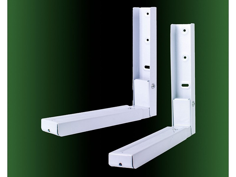 Консоль для мікрохвильової печі 250х300 мм біла, фото 1