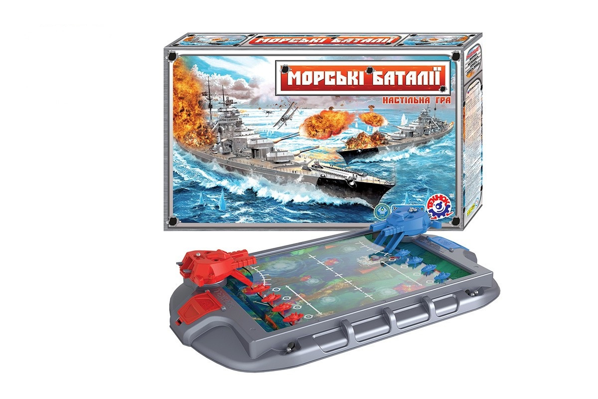 Настільна гра TechnoK "Морські Баталії" 1110TXK, фото 1