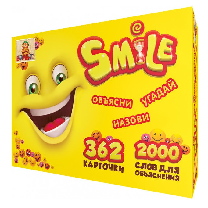 Настільна гра Bombat Game Смайл російська версія (in008-hbr), фото 1