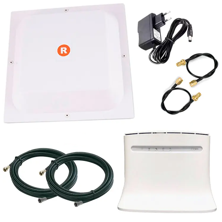 4G WI-FI комплект для посилення інтернету ZTE MF283 + MIMO антена 17 dB