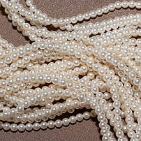 Намистини - Перли пластик Ø6мм