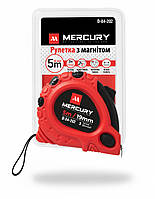 Рулетка з магнітом 5 м 19 мм на блістері MERCURY