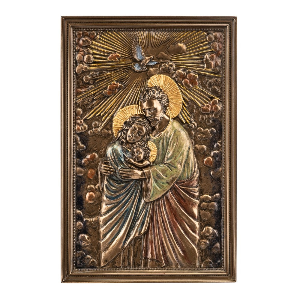 Картина барельєф Veronese Свята Родина 23х15 см 78404A42