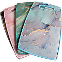 Дошка обробна дошка для нарізки різних кольорів 36х22х1 см