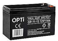 Акумулятор OPTI 12 В 11 А·год AGM, що не вимагає обслуговування, VOLT POLSKA, фото 2