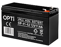 Акумулятор OPTI 12 В 11 А·год AGM, що не вимагає обслуговування, VOLT POLSKA, фото 3