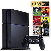 PlayStation 4 Fat +139 Игр Б/У +6 мес Гарантии