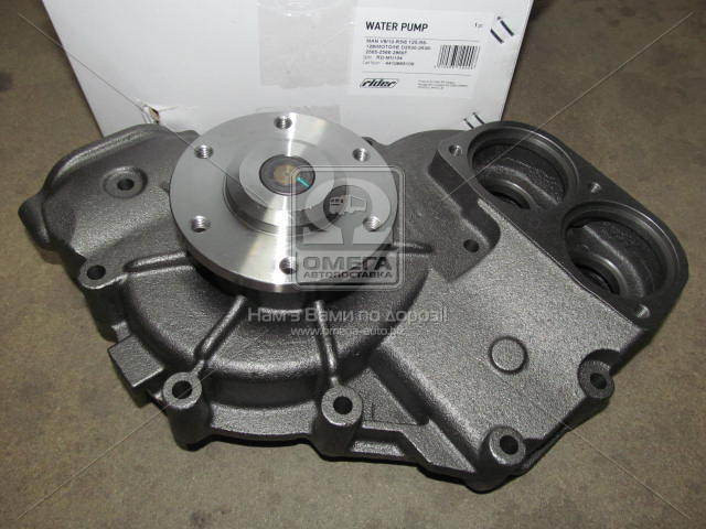 Насос водяний MAN (МАН) V8/10-R5/6 125-R6-128 / MOTORE D2530 - 2538-2565 - 2566-2866F (RIDER)
