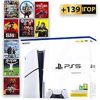 PlayStation 5 slim Б/У +139 Игр +12 мес Гарантии