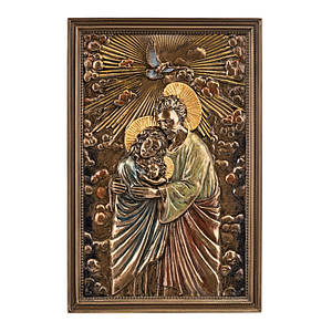 Ікона барельєф Veronese Свята Родина Марія та Ісус 23х15 см 78404A42