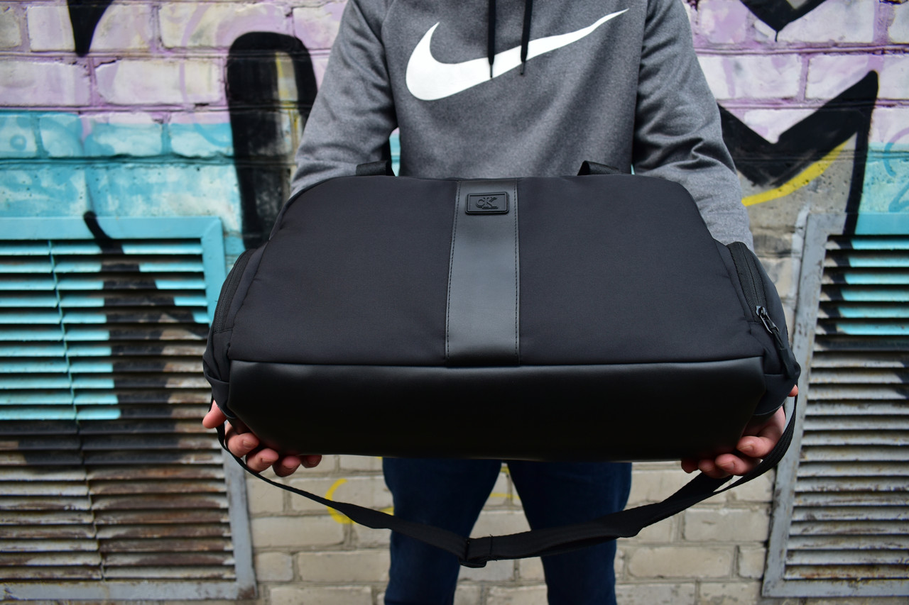 Преміальна сумка CK - Oxford 1000D + шкіра, бічні кишені
