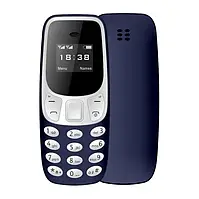 Міні-телефон SERVO BM10 Blue з Dual SIM, Bluetooth - Компактний мобільний